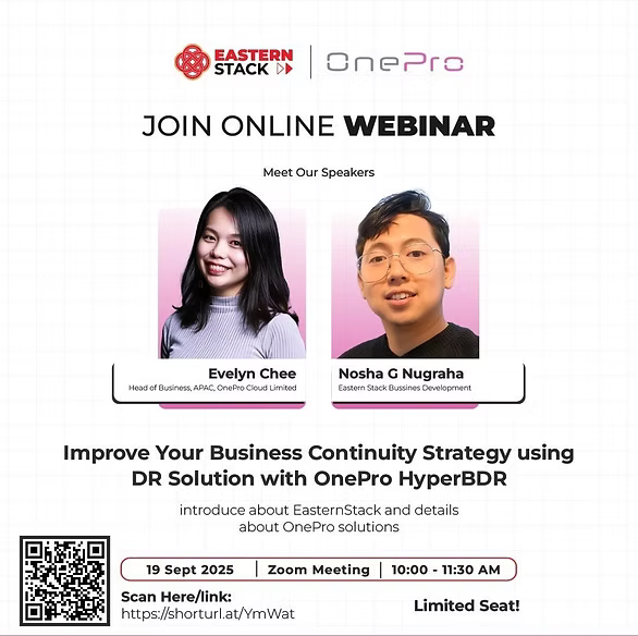 Improve Your Business Continuity Strategy using DR Solution with OnePro HyperBDR